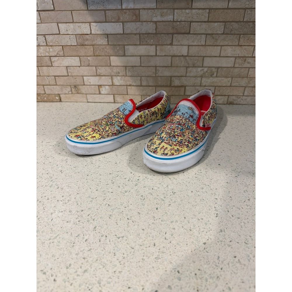 Vans Wheres Waldo Slip On Shoes VN0A33TB3W0